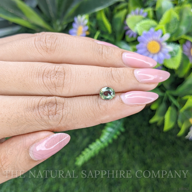1.27 Ct. Green Sapphire from Tanzania