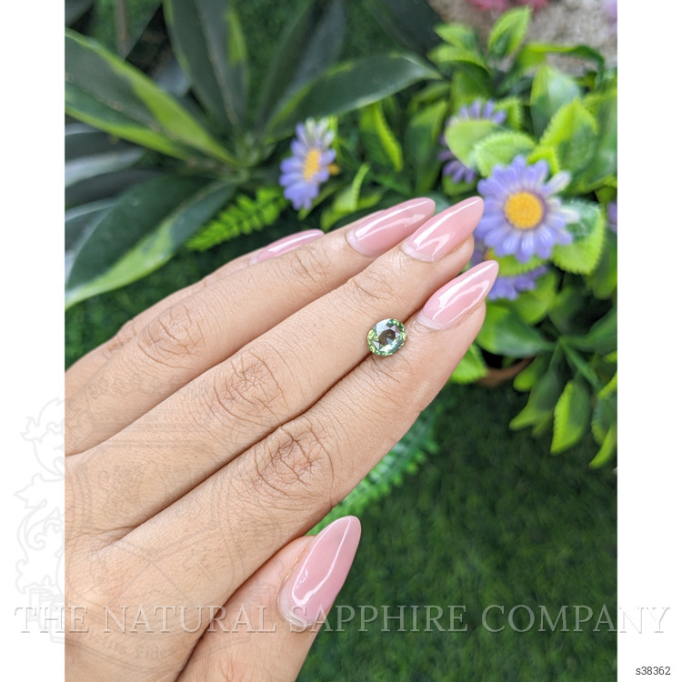 1.27 Ct. Green Sapphire from Tanzania