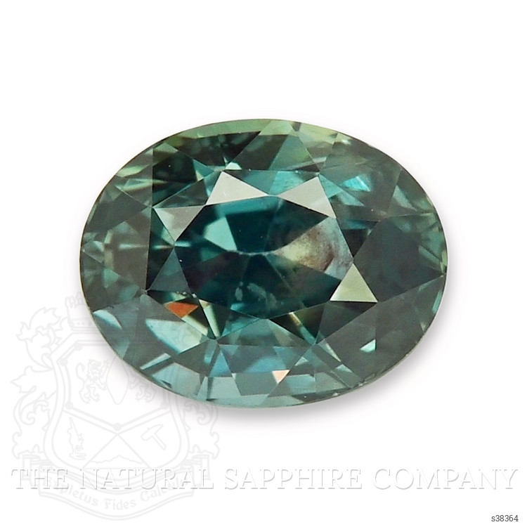 1.16 Ct. Bluish Green Sapphire from Tanzania