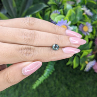 1.15 Ct. Green Sapphire from Tanzania Life Style