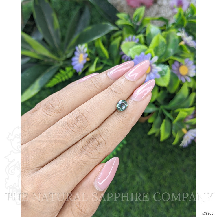 1.15 Ct. Green Sapphire from Tanzania