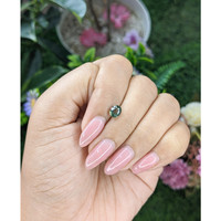 1.04 Ct. Green Sapphire from Tanzania Life Style