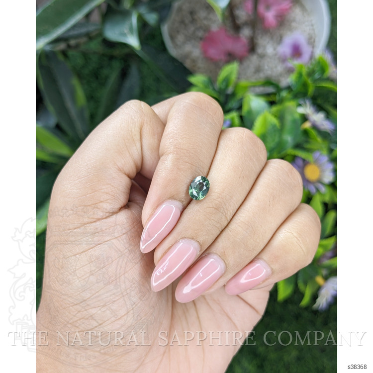 1.24 Ct. Green Sapphire from Tanzania