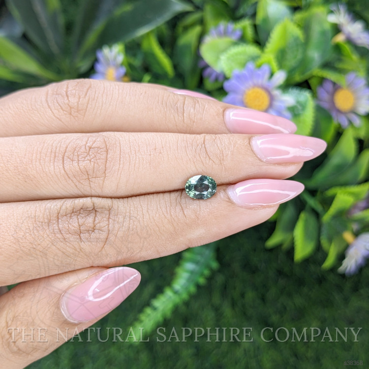 1.24 Ct. Green Sapphire from Tanzania