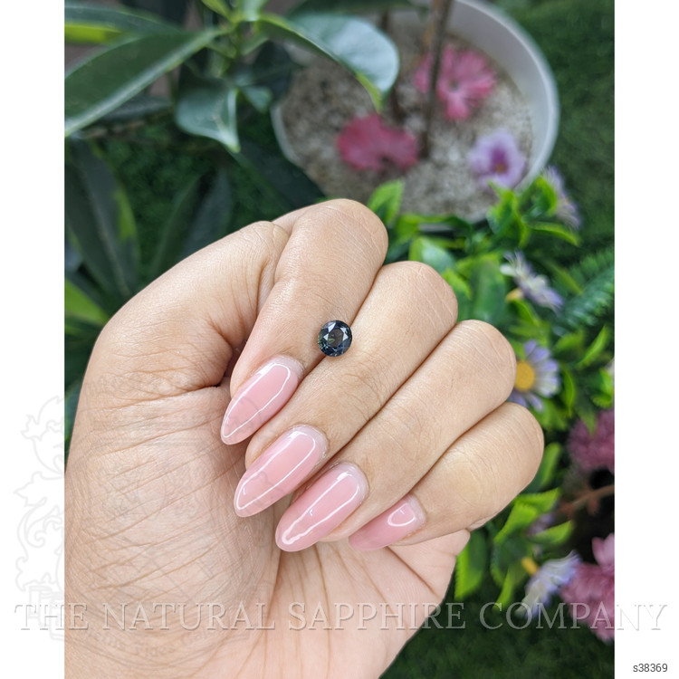 1.11 Ct. Bluish Green Sapphire from Tanzania