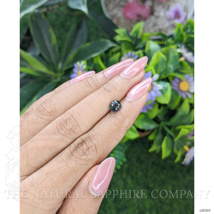 1.11 Ct. Bluish Green Sapphire from Tanzania