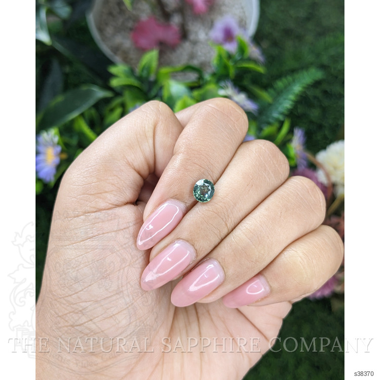 1.08 Ct. Green Sapphire from Tanzania