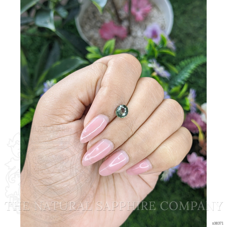 1.16 Ct. Green Sapphire from Tanzania