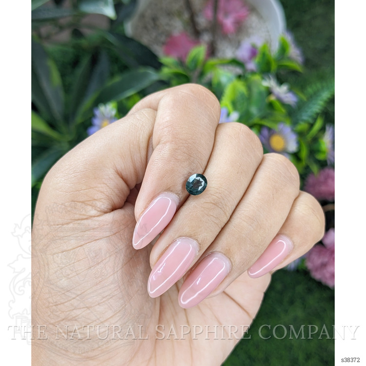 1.13 Ct. Bluish Green Sapphire from Tanzania