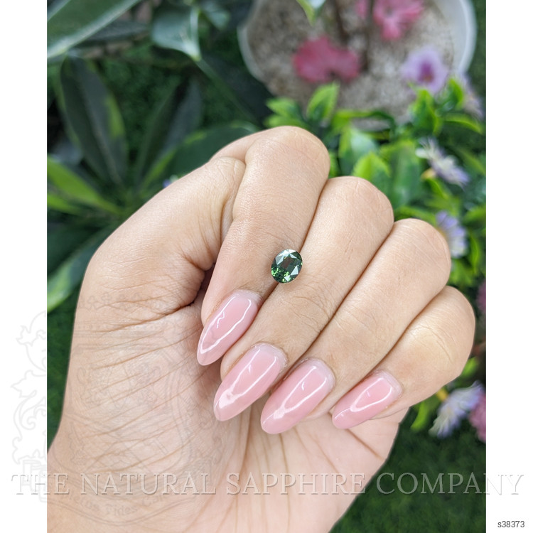 1.46 Ct. Green Sapphire from Tanzania
