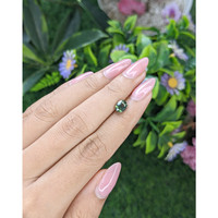 1.46 Ct. Green Sapphire from Tanzania Life Style