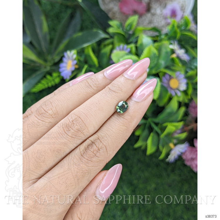 1.46 Ct. Green Sapphire from Tanzania