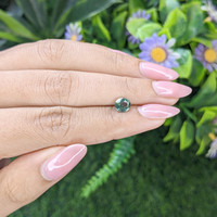 1.25 Ct. Green Sapphire from Tanzania Life Style