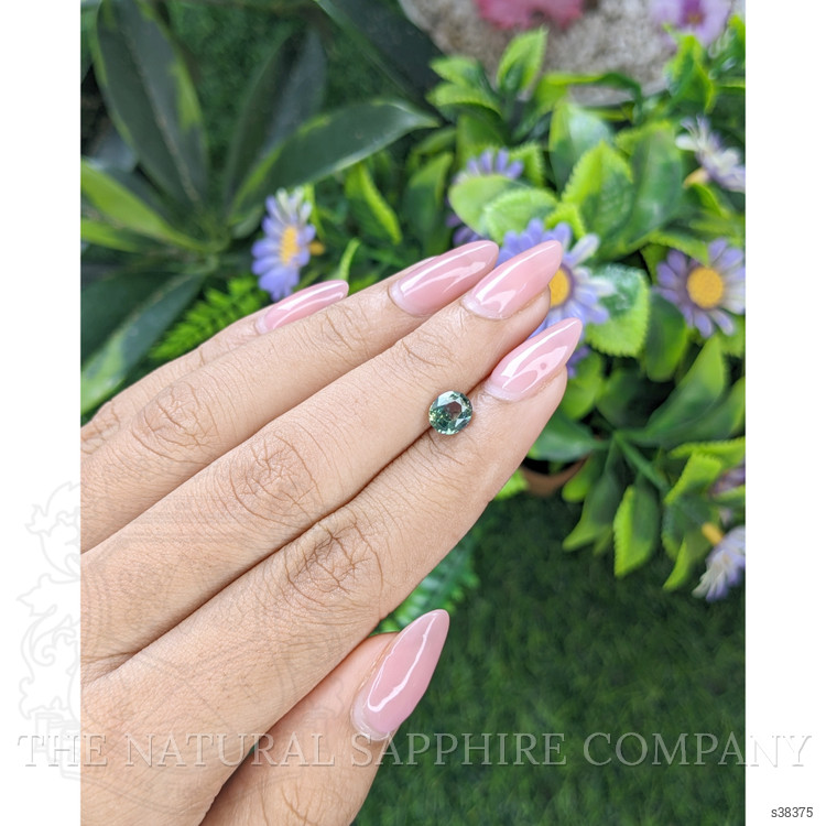1.25 Ct. Green Sapphire from Tanzania