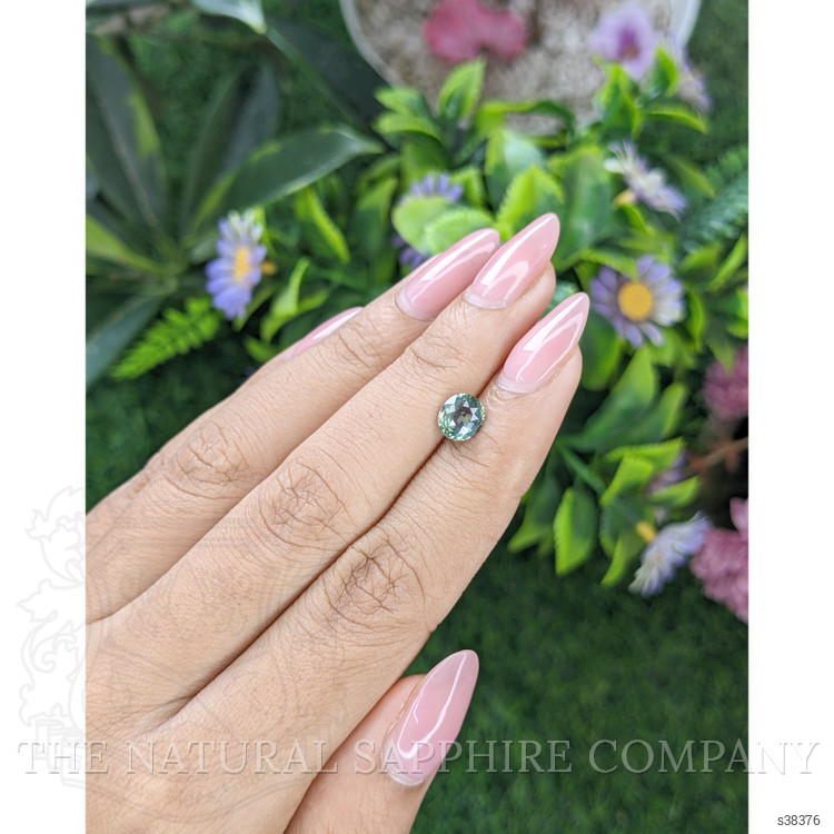 1.22 Ct. Green Sapphire from Tanzania