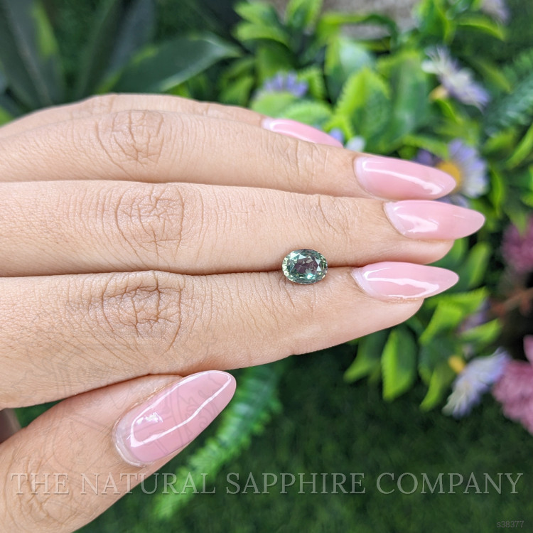 1.19 Ct. Green Sapphire from Tanzania