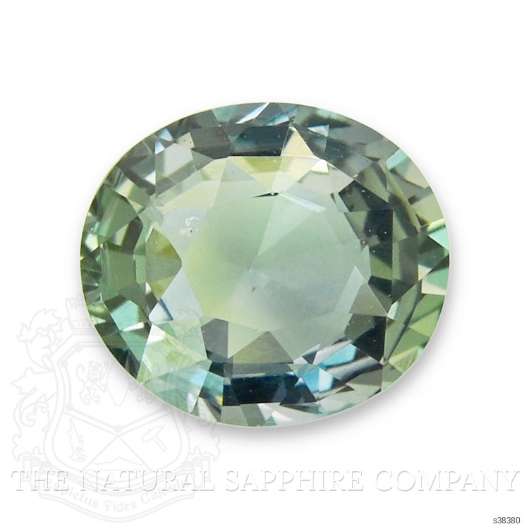 0.86 Ct. Green Sapphire from Tanzania