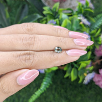 0.96 Ct. Yellowish Green Sapphire from Tanzania Life Style