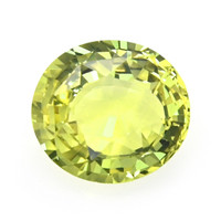 0.96 Ct. Greenish Yellow Sapphire from Tanzania Video