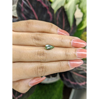 1.58 Ct. Green Sapphire from Montana Life Style