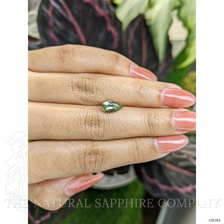 1.58 Ct. Green Sapphire from Montana