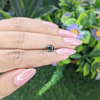 1.00 Ct. Green Sapphire from Tanzania Life Style
