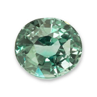 0.74 Ct. Bluish Green Sapphire from Tanzania Video