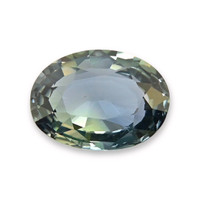 0.89 Ct. Bluish Green Sapphire from Tanzania Video