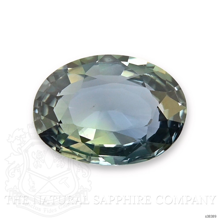 0.89 Ct. Bluish Green Sapphire from Tanzania
