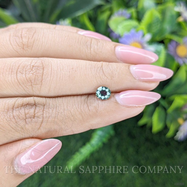 0.79 Ct. Bluish Green Sapphire from Tanzania