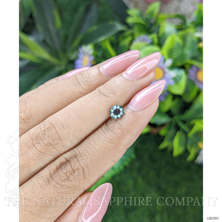 0.79 Ct. Bluish Green Sapphire from Tanzania