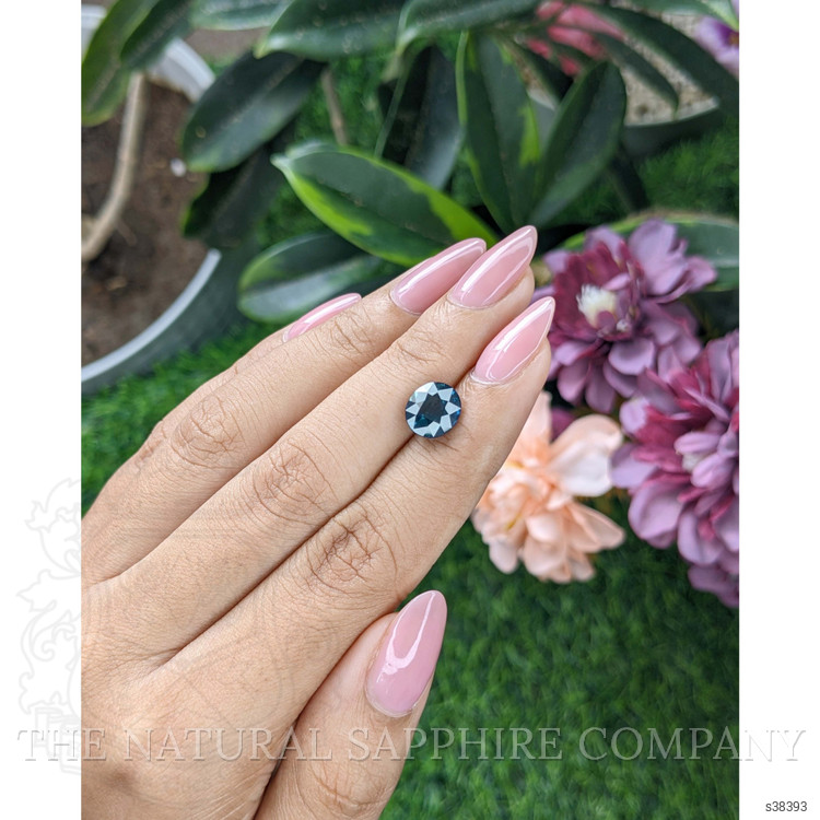 3.01 Ct. Greenish Blue Sapphire from Madagascar