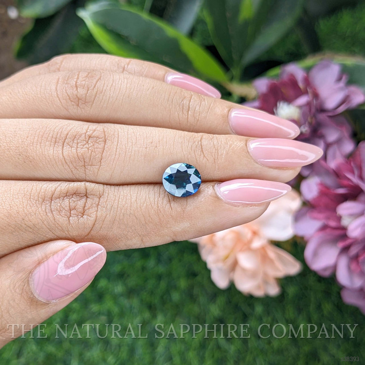 3.01 Ct. Greenish Blue Sapphire from Madagascar