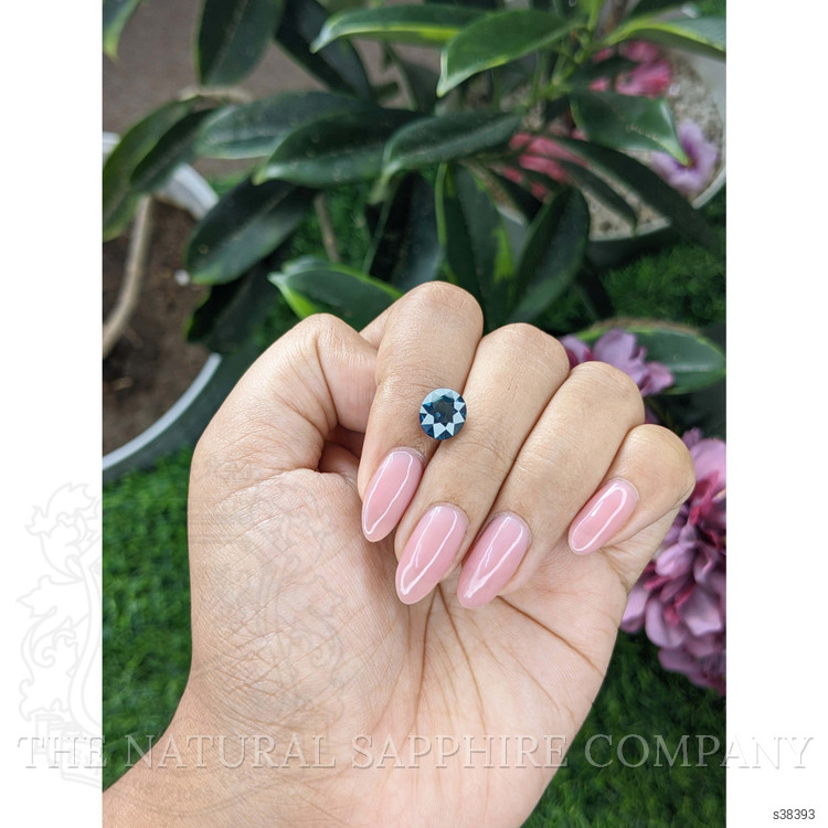 3.01 Ct. Greenish Blue Sapphire from Madagascar