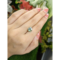 2.96 Ct. Green Sapphire from Montana Life Style
