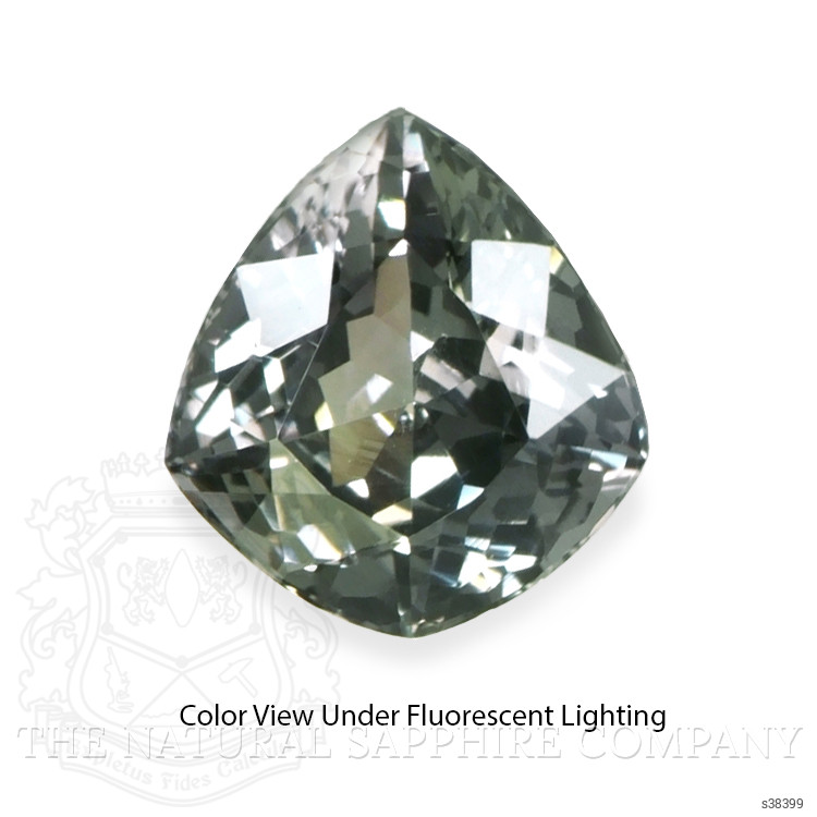 2.38 Ct. Green Sapphire from Montana
