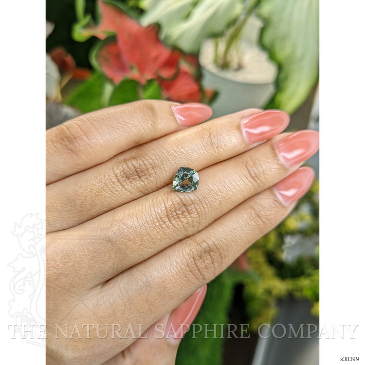 2.38 Ct. Green Sapphire from Montana