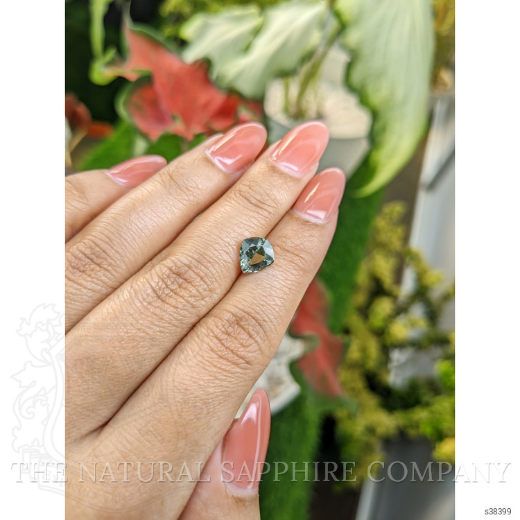 2.38 Ct. Green Sapphire from Montana