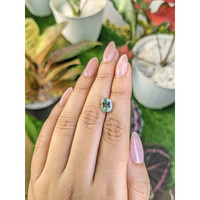 2.53 Ct. Green Sapphire from Montana Life Style