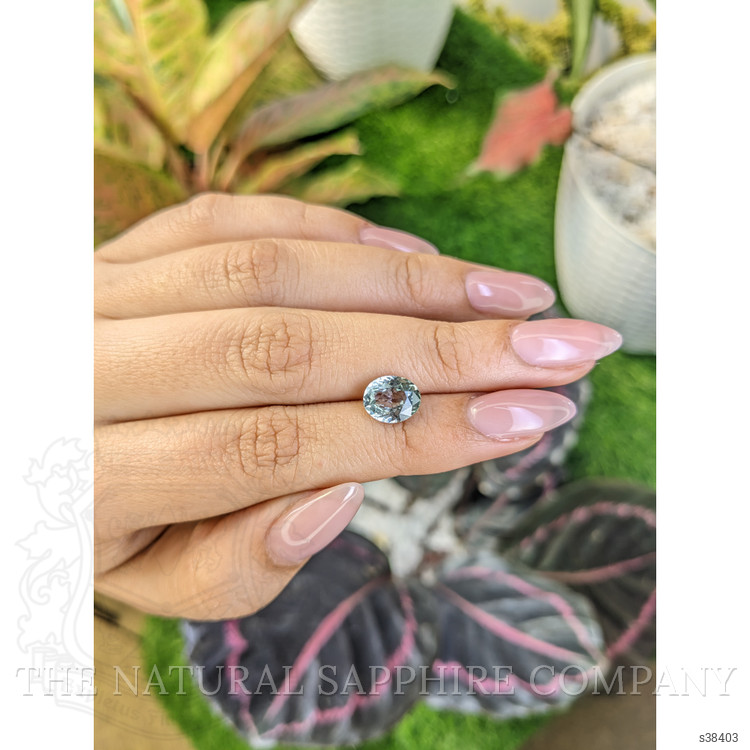 2.63 Ct. Greyish Blue Sapphire from Montana