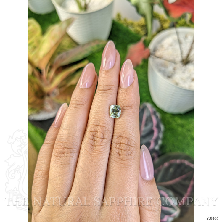 1.83 Ct. Green Sapphire from Montana