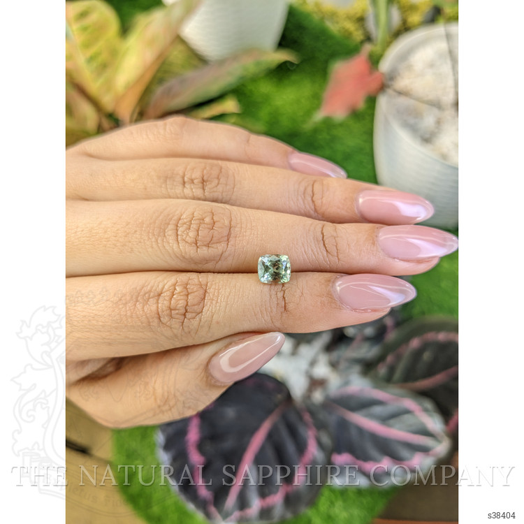 1.83 Ct. Green Sapphire from Montana