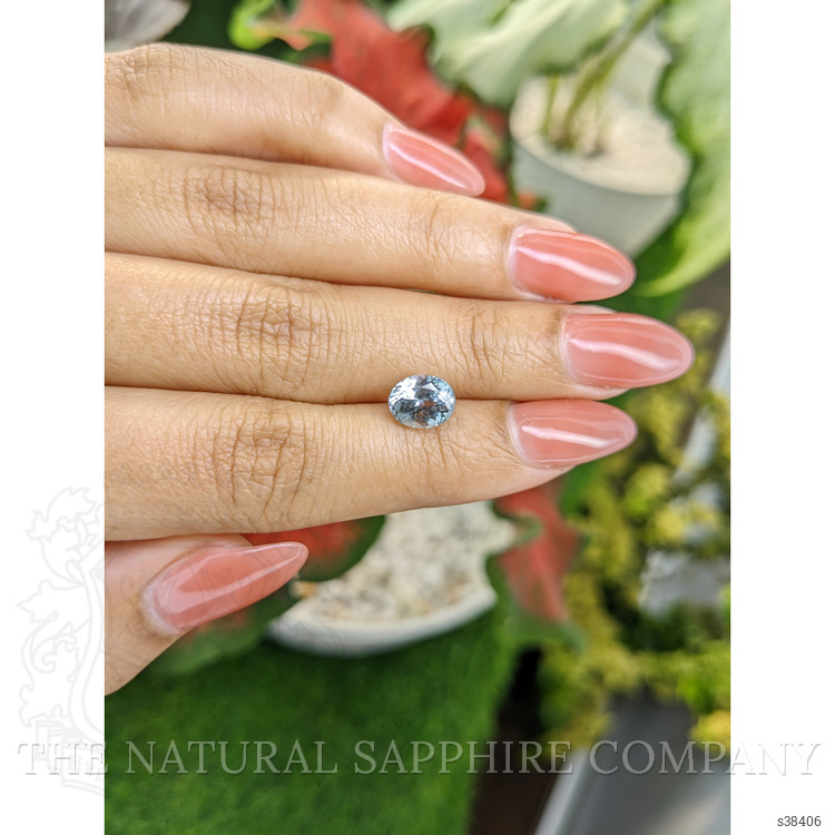 2.39 Ct. Greenish Blue Sapphire from Montana