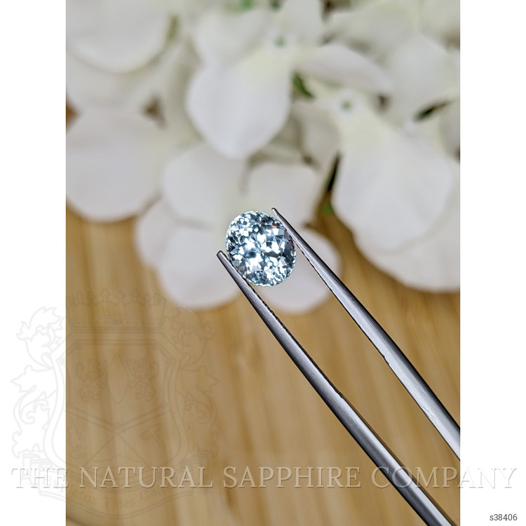 2.39 Ct. Greenish Blue Sapphire from Montana