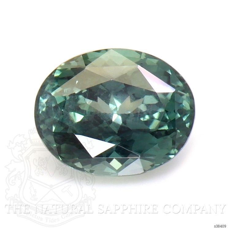 2.26 Ct. Bluish Green Sapphire from Montana