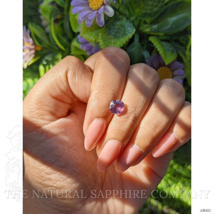 1.52 Ct. Purplish Pink Sapphire from Madagascar