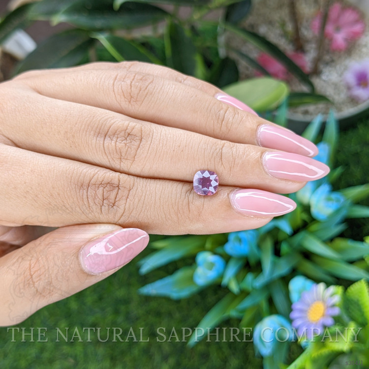 1.52 Ct. Purplish Pink Sapphire from Madagascar