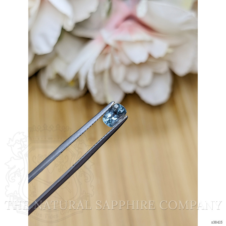 0.89 Ct. Greyish Blue Sapphire from Montana