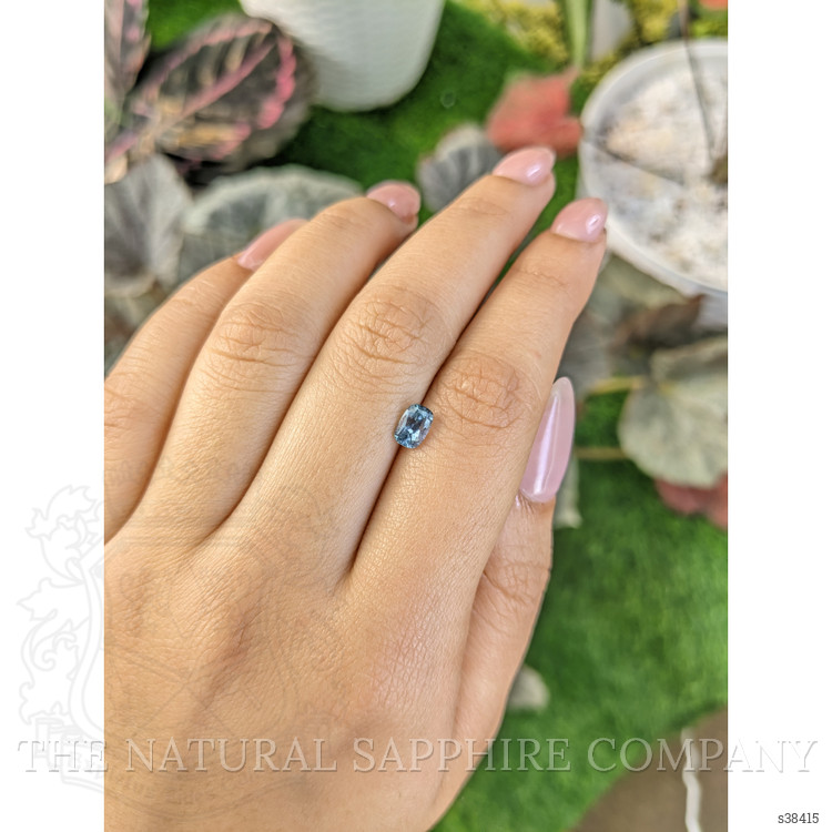0.89 Ct. Greyish Blue Sapphire from Montana