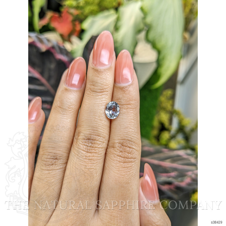 1.91 Ct. Grey Sapphire from Montana